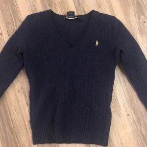 SOLD- Ralph Lauren Sweater Navy